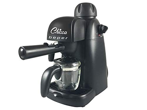 BEPER BC.002 Màquina para Espresso, 800 W, 240 milliliters, ABS, Negro