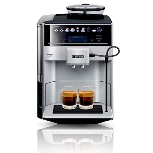 Siemens ‎TE653501DE EQ6 plus s300 – Cafetera automática, 1500 W, Plata