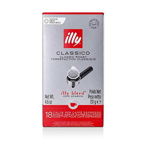 Illy Classico - Café En Dosis- 1 paquete con 18 unidades