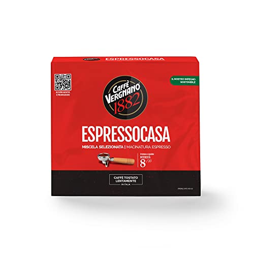 Café Vergnano 1882 Café Molido Espressocasa - 2 packs x 250gr (total: 500 gr)