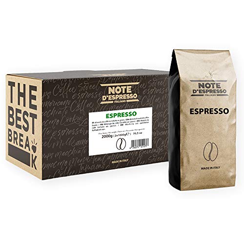 Note d'Espresso - Café Expreso en Grano - 2 x 1 kg